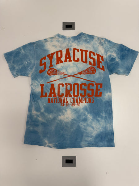 SU Lax National Champions S/S T-Shirt Tye-Dye M USA TS643