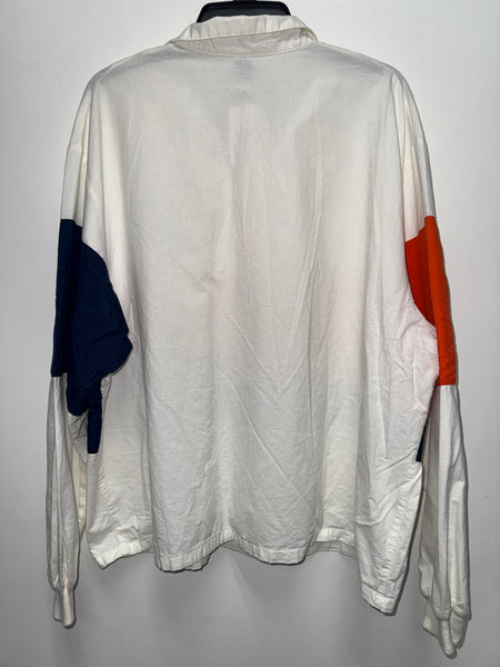 Vintage Syracuse Long Sleeve Polo Style Shirt XL TS663