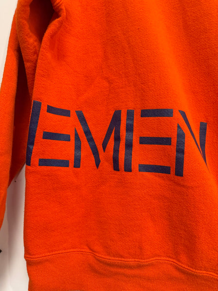 Vintage Orange Crewneck Sweatshirt L SS1097