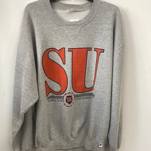 Vintage Syracuse Large SU Graphic Sweatshirt 2XL SS986