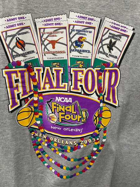 Vintage 2003 Final Four Syracuse Basketball T Shirt Large TS478