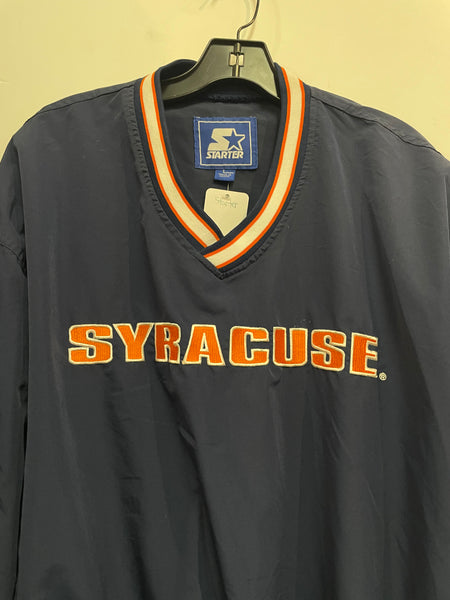 Syracuse Windbreaker Starter Jacket Large J292