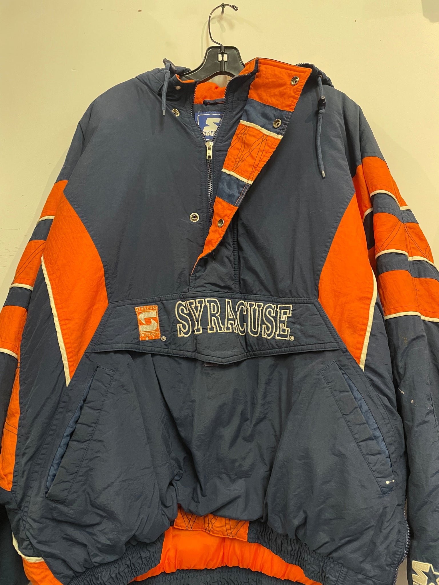 Vintage Syracuse Windbreaker 2XL J290