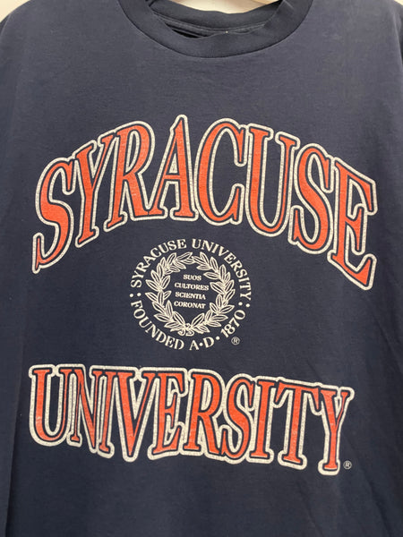 Vintage Syracuse University T-Shirt Large TS515