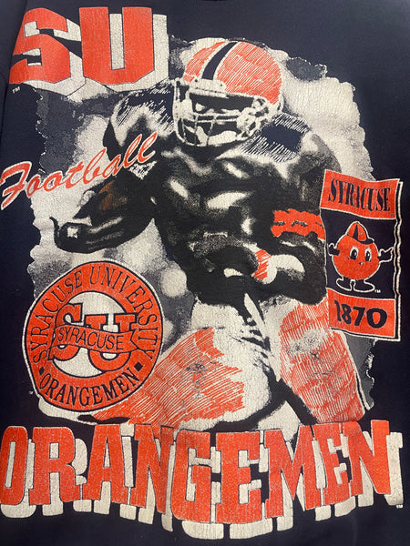 Vintage Syracuse Football Large Graphic Sweatshirt XL SS1072