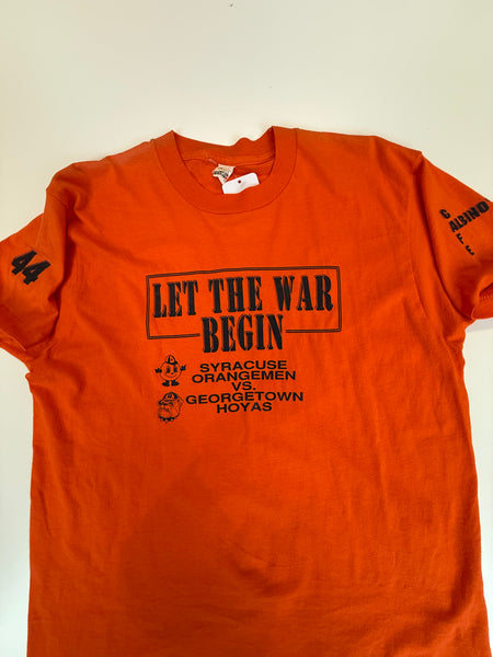 Vintage Syracuse Georgetown T Shirt Large TS530