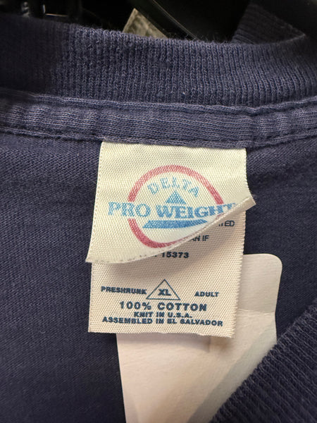 Vintage NY Yankees Navy Tee XL Y54