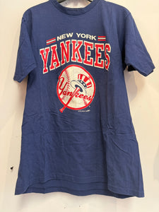 Vintage NY Yankees Navy T Shirt M/L Y62