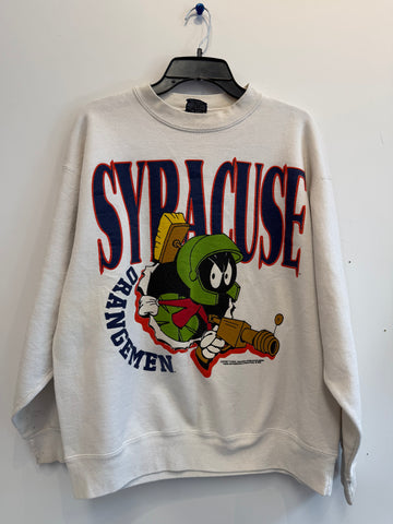 Vintage Syracuse Looney Tunes Marvin the Martian Sweatshirt XL SS1160