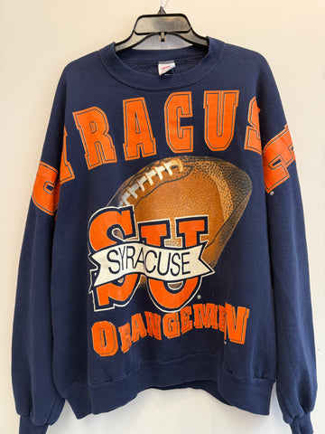 Vintage Syracuse Football Across the Chest Sweatshirt 3XL SS1152