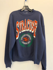 Vintage Syracuse Seal Sweatshirt w/ leafing XL SS1150