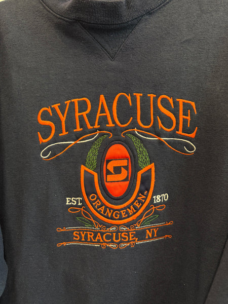 Vintage Stitched Syracuse Orangemen Sweatshirt XL SS1161