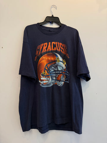 Vintage Syracuse Football T Shirt 2XL TS585