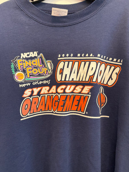 Vintage Syracuse 2003 Champs Sweatshirt XL SS1173