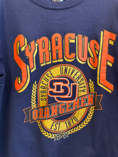 Vintage Nutmeg Brand Syracuse University Sweatshirt Large SS1172
