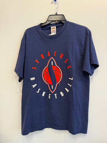 Vintage Syracuse Basketball Spaceship S T-Shirt Large TS587