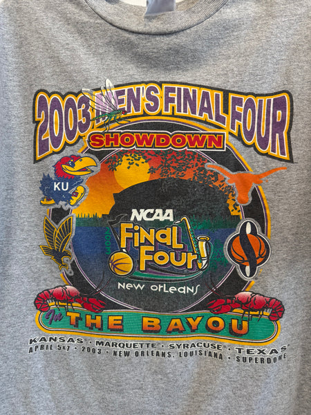 Vintage 2003 Final Four Syracuse Basketball T-Shirt Large TS588