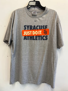 Vintage NIke Syracuse Athletics Just Do It T Shirt Large TS590