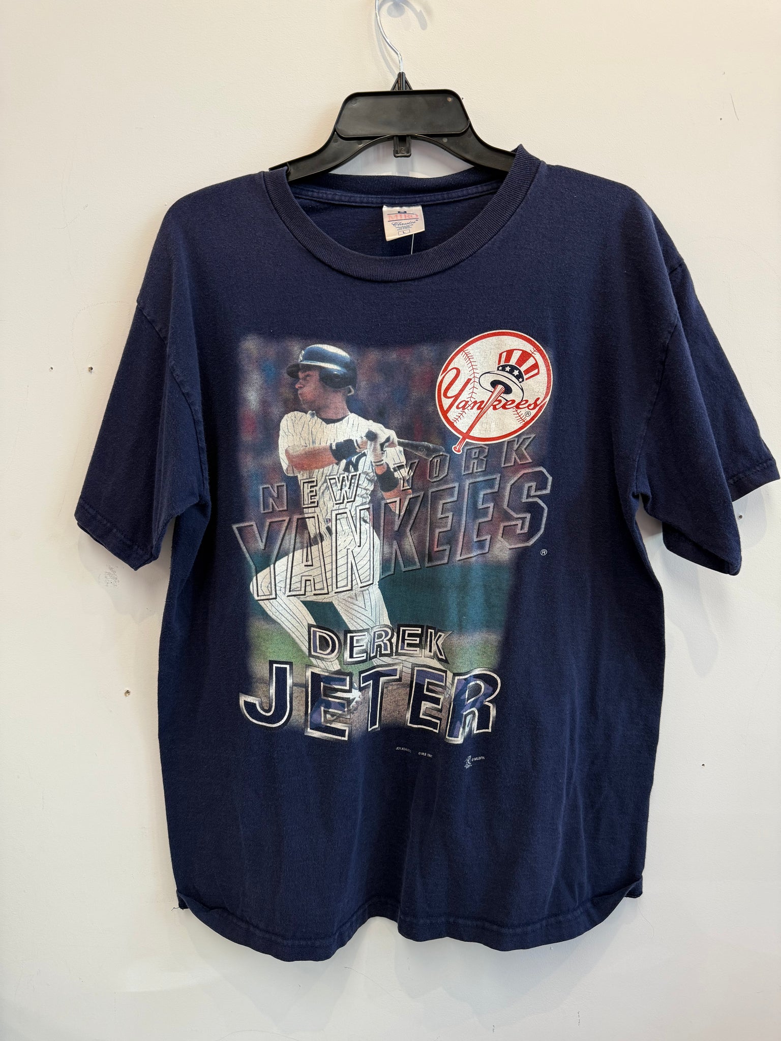 Vintage Yankees Derek Jeter t Shirt Large Y65