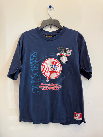 Vintage New York Yankees NutmegT Shirt Large Y66