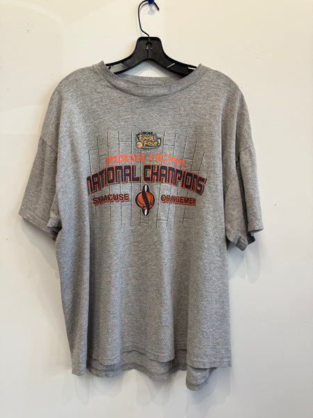 Vintage 2003 Champs Syracuse Basketball T Shirt XL TS596