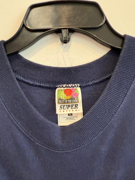 Vintage Syracuse Football Floyd Little T Shirt w/ Autograph Large TS 591