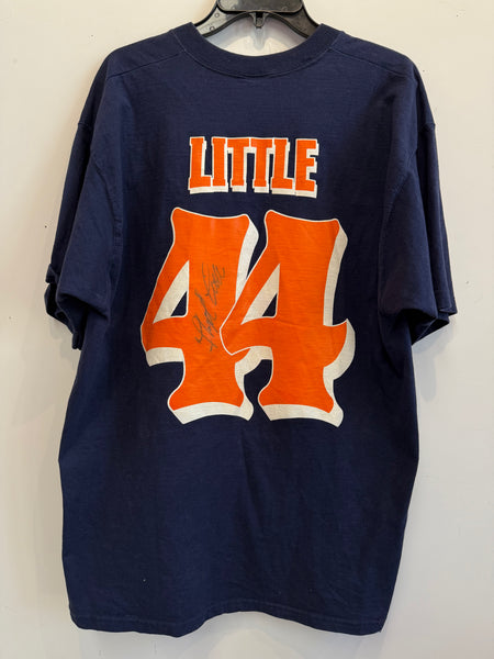 Vintage Syracuse Football Floyd Little T Shirt w/ Autograph Large TS 591