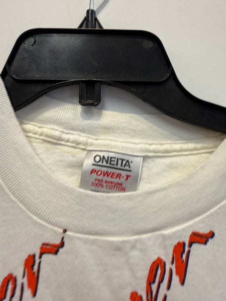 Vintage Syracuse All Over Print T Shirt Medium TS597