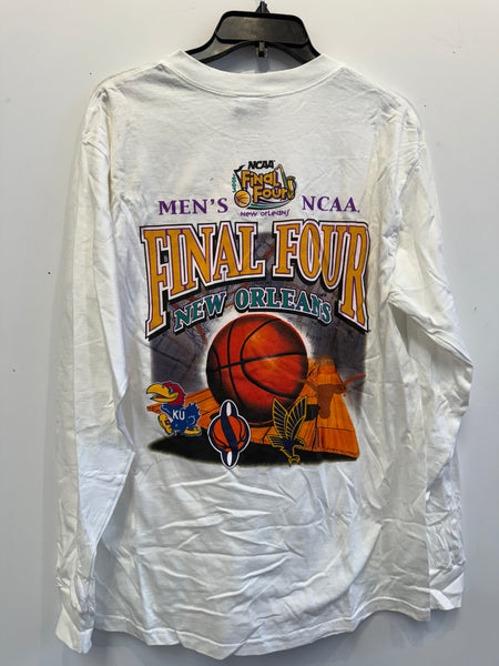 Vintage Syracuse Basketball 2003 Final Four Long Sleeve T Shirt TS604