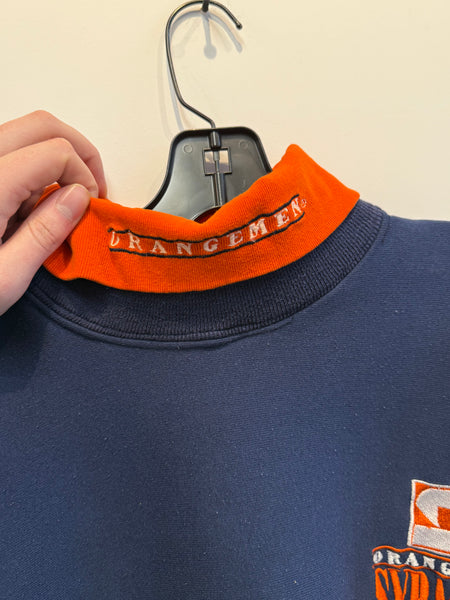 Syracuse Orangemen Faux Turtleneck Sweatshirt XL SS1190