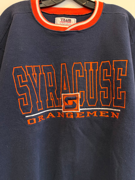 Vintage Syracuse Ringer Crewneck Large SS1200