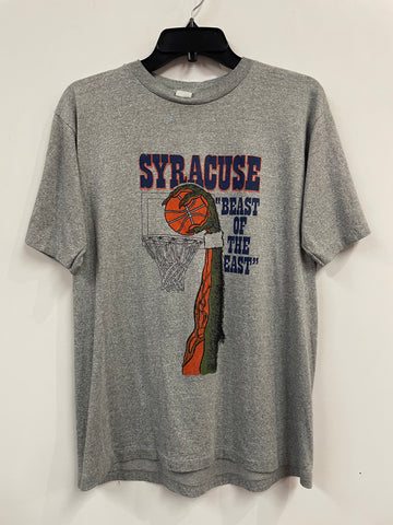 Vintage Syracuse Beast of the East T Shirt Medium TS424