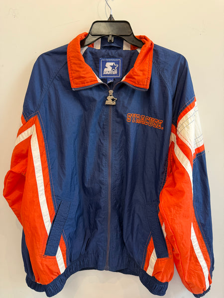 Vintage Syracuse University Starter Windbreaker Jacket Large J339