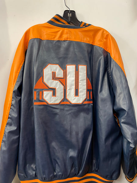 Vintage Syracuse U Leather Jacket 2XL J276