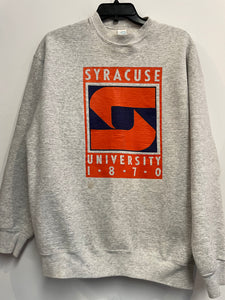 Vintage Syracuse Sweatshirt w/ Oversized Logo L/XL SS1057