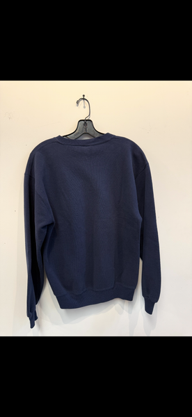 Vintage Navy Syracuse Orangemen Otto Football Crewneck Medium SS1194