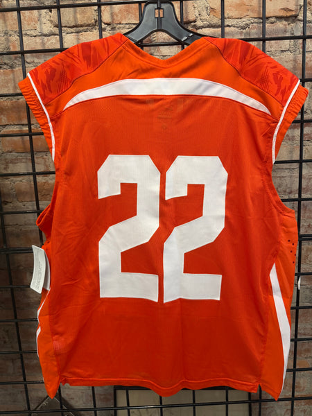 Orange SU Lacrosse Jersey #22 Large