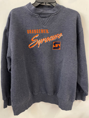 Vintage Syracuse Textured Sweatshirt Large SS1005