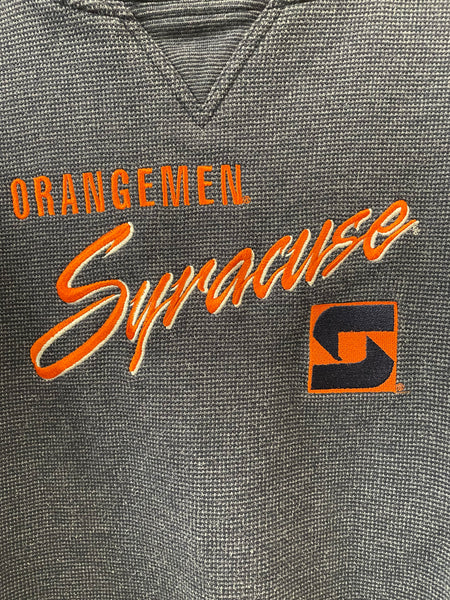 Vintage Syracuse Textured Sweatshirt Large SS1005