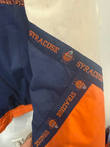 Vintage 90s Syracuse University Jacket Pro Player XL J335