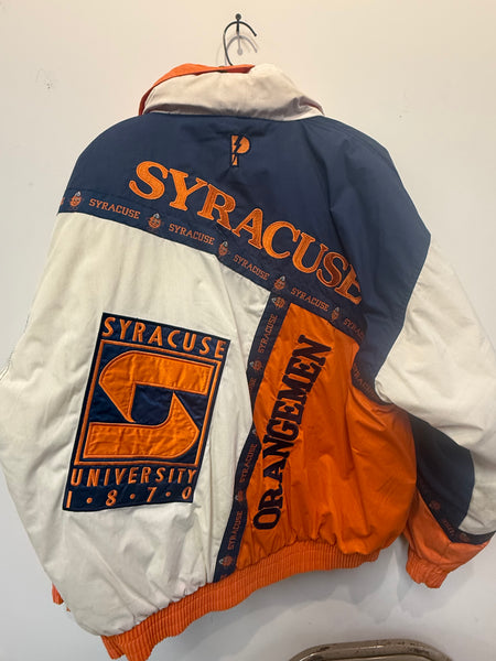 Vintage 90s Syracuse University Jacket Pro Player XL J335