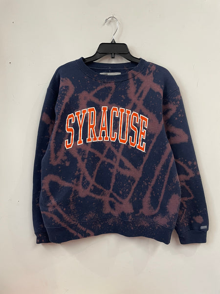 Custom Syracuse Bleach Sweatshirt Large C180