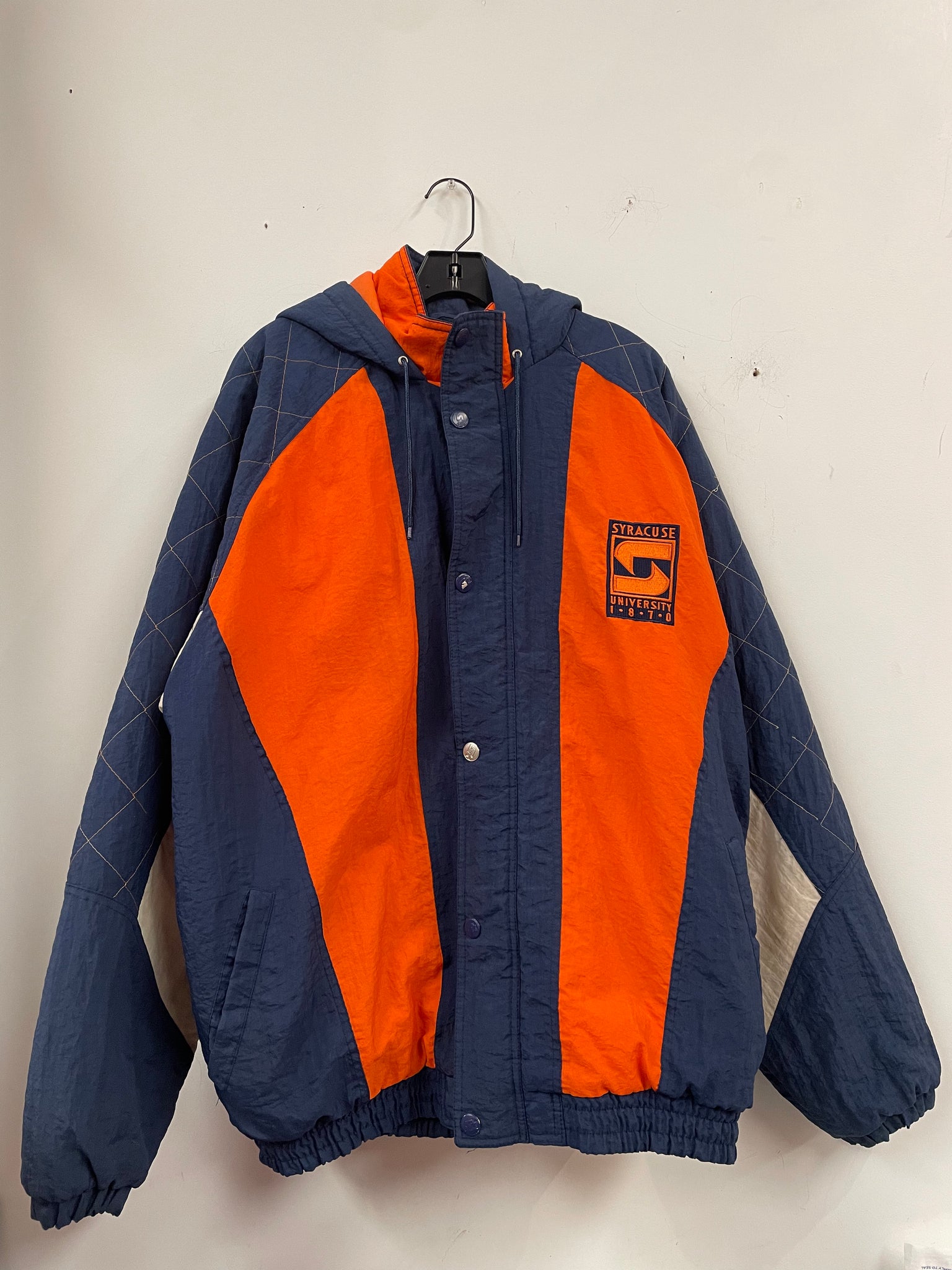 Vintage Syracuse Interlocking-S Jacket 2XL J244