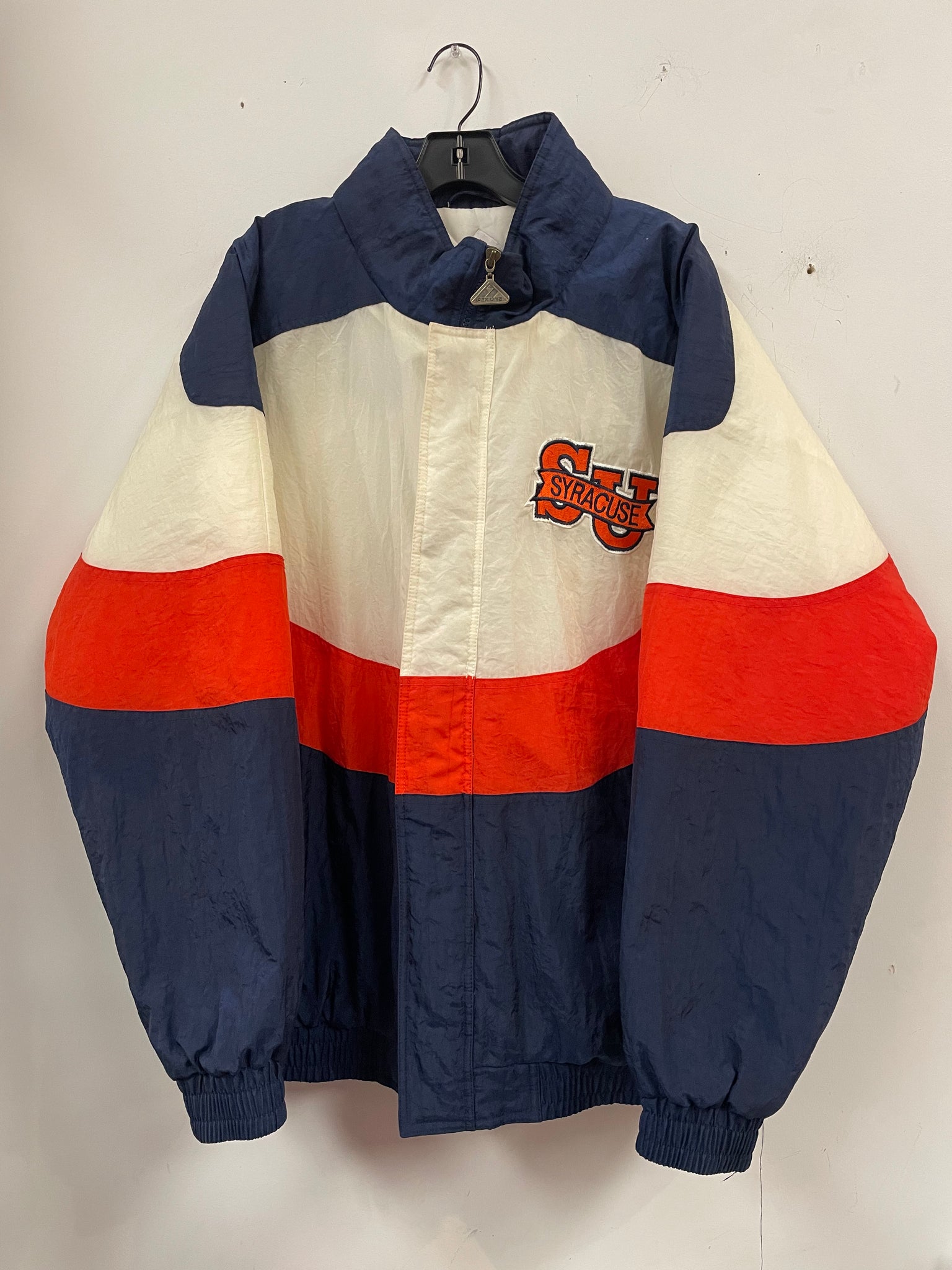 Vintage Syracuse Color Blocked Jacket XL J243