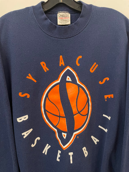 Vintage Syracuse Basketball Sweatshirt L/XL SS966