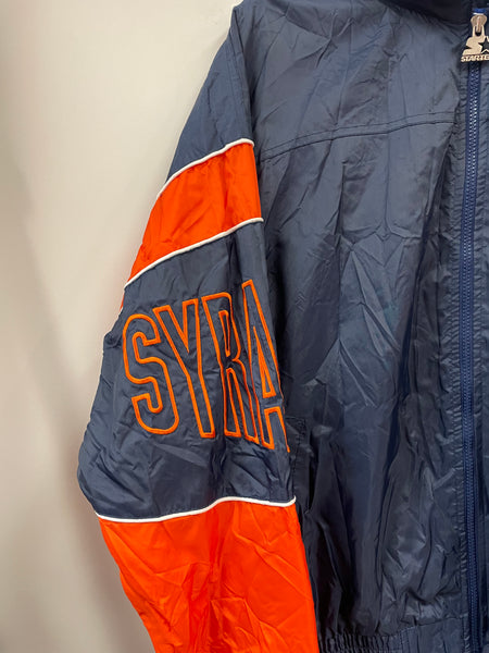 Vintage Syracuse Nylon Starter Jacket Large J247
