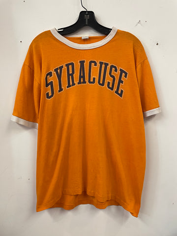 Vintage Syracuse Ringer Tee L/XL TS446