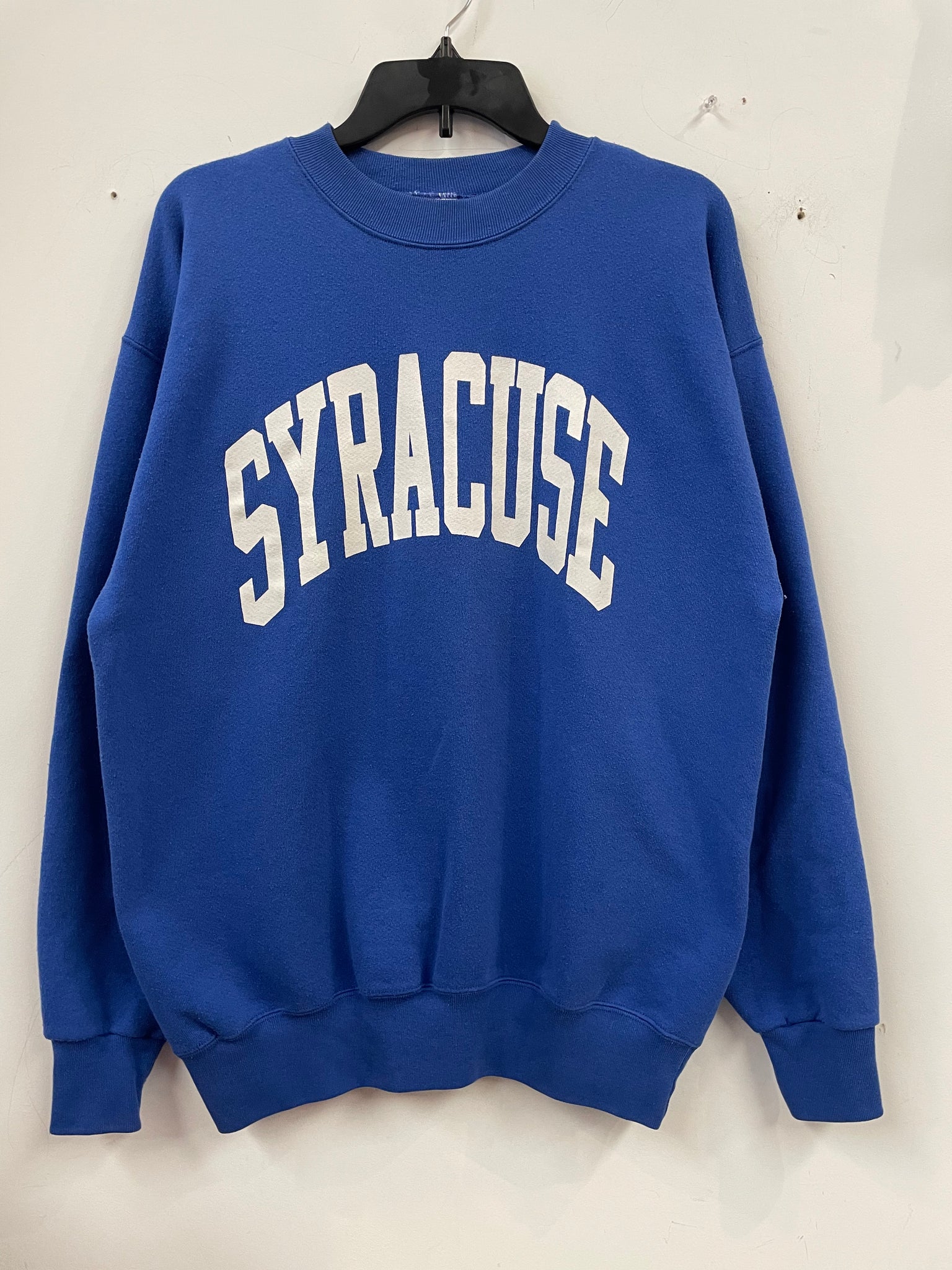 Vintage Royal Blue Syracuse Sweatshirt Large SS980