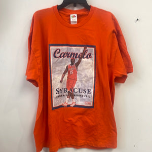 Vintage Syracuse Carmelo Anthony 2003 National Championship T-Shirt 2XL TS384