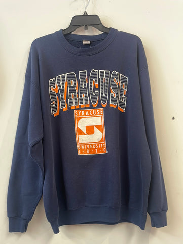 Syracuse University Interlocking S Sweatshirt XL SS898